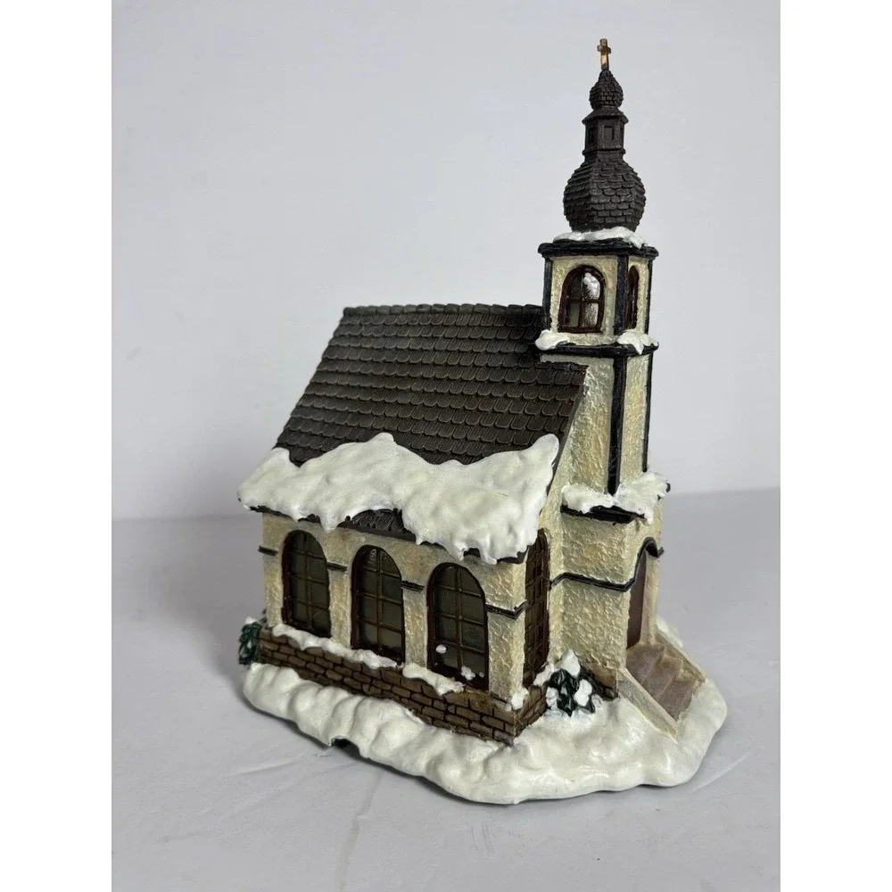 Berta Hummel Holy Night Chapel Hawthorne Village Christmas Village Church w/ COA